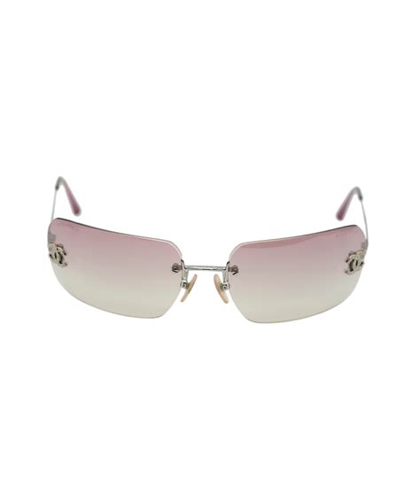 Chanel rhinestone sunglasses